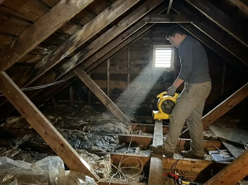 attic-water-damage-drying-proc-007 — frequently asked questions, Emergency Water Extraction & 24/7 Flood Response in Sweetwa…